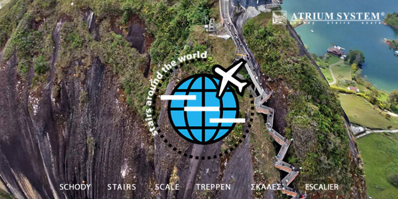 Die spektakulärsten Treppen der Welt - Von China bis Ecuador - Die spektakulärsten Treppen der Welt - Von China bis Ecuador | ATRIUM