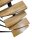 Raumspartreppe ATRIUM Mini Plus, 259 - 350cm (13 Stufen), Silbergrau, Erle