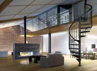 Wendeltreppe ATRIUM Pinio Metal VN