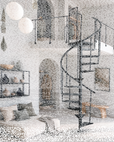 Wendeltreppe ATRIUM Pinio 120