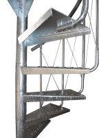 Wendeltreppe ATRIUM Pinio Metal