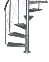 Wendeltreppe ATRIUM Pinio Metal